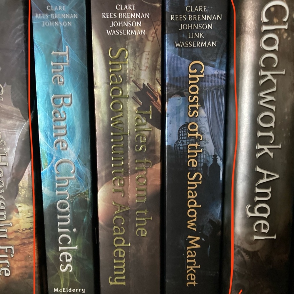 Shadowhunter Chronicles, books by Cassandra Clare